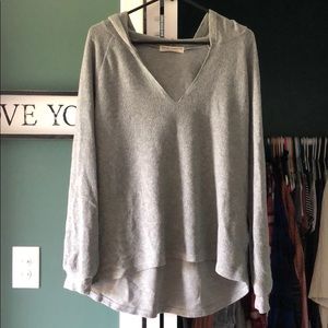 Gray sweatshirt